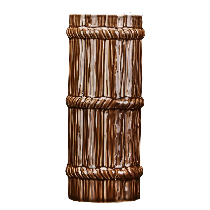 410ml Ceramic Tiki Mug Creative Porcelain Beer Wine Mug Cup Bar Tool - Image 2
