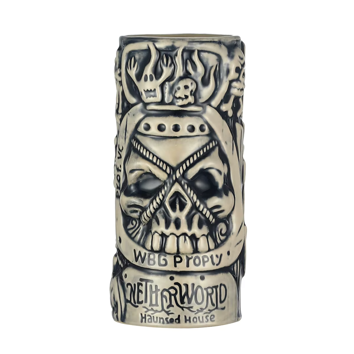 Tiki Mug Creative Mug Coffer Mug with Haunted House Design