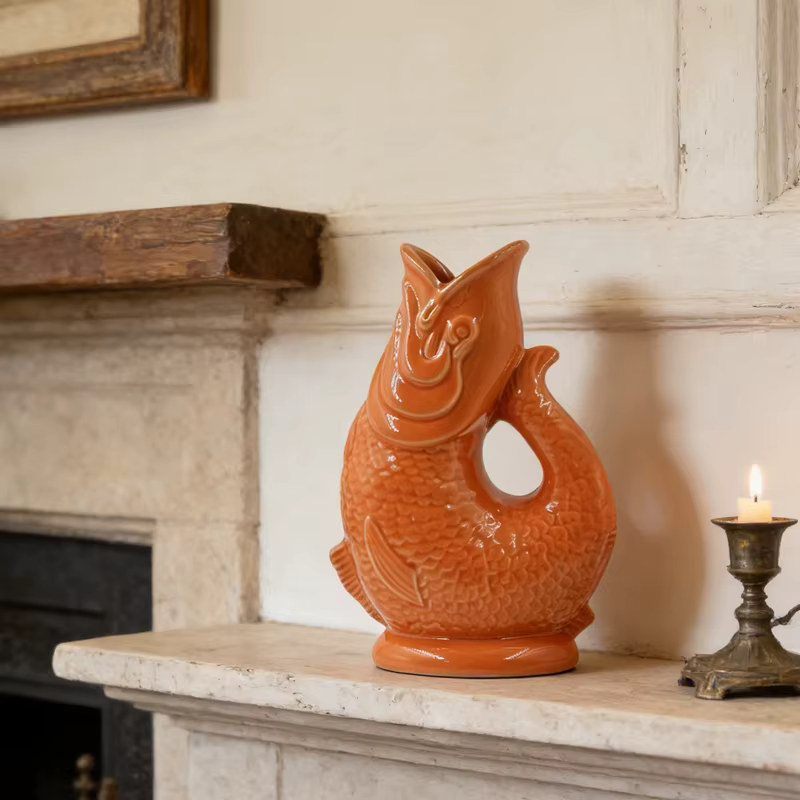 Creative Cocktail Cup Hawaii Ceramic Tiki Mug Fish Shaped Wine Mug Halloween Gift Personalized Ceramic Decorations Accessories - Image 5